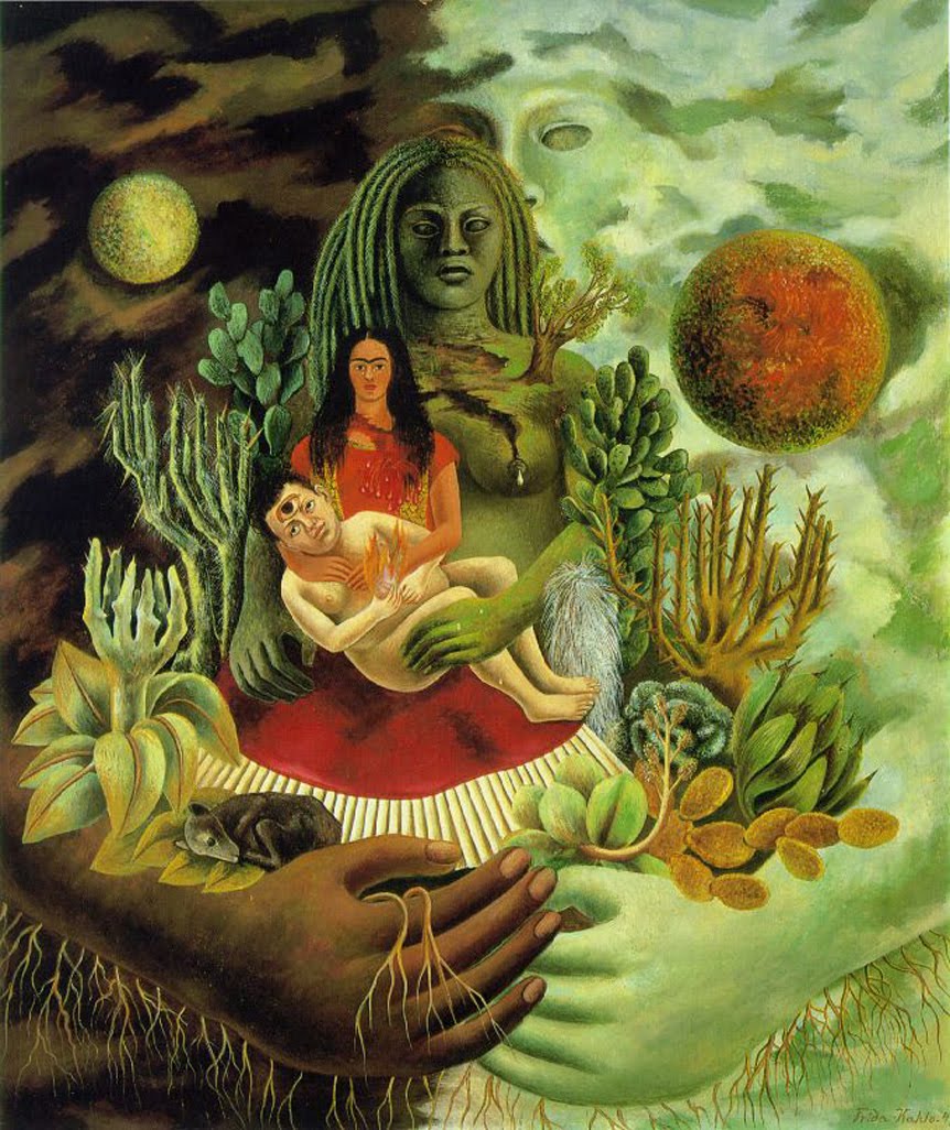 Loving Embrace of the Universe, Frida Kahlo