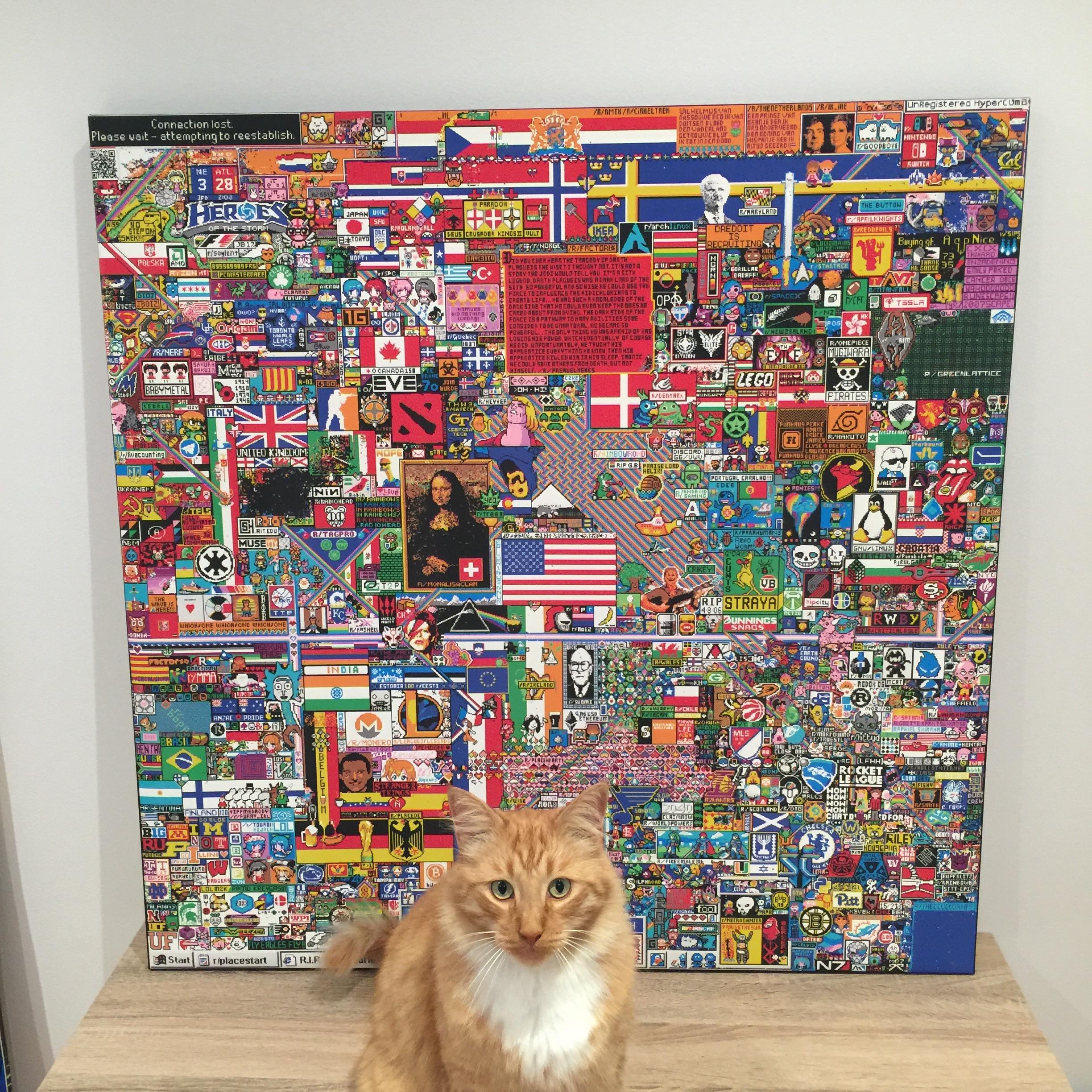 r/Place: Over a Million Redditors Got Together and Made Some Pixel