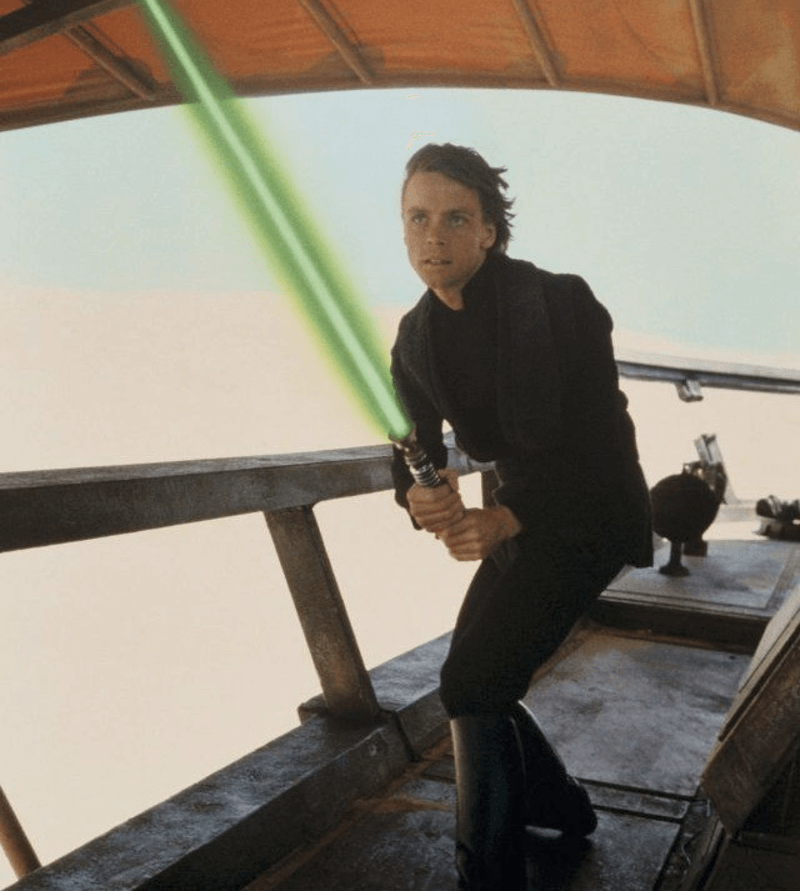 Luke Skywalker's second lightsaber