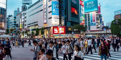 Japan crowd