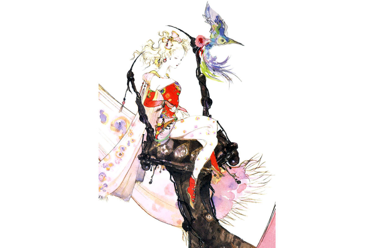 Terra Branford Final Fantasy 6 fashion - Art by Yoshitaka Amano