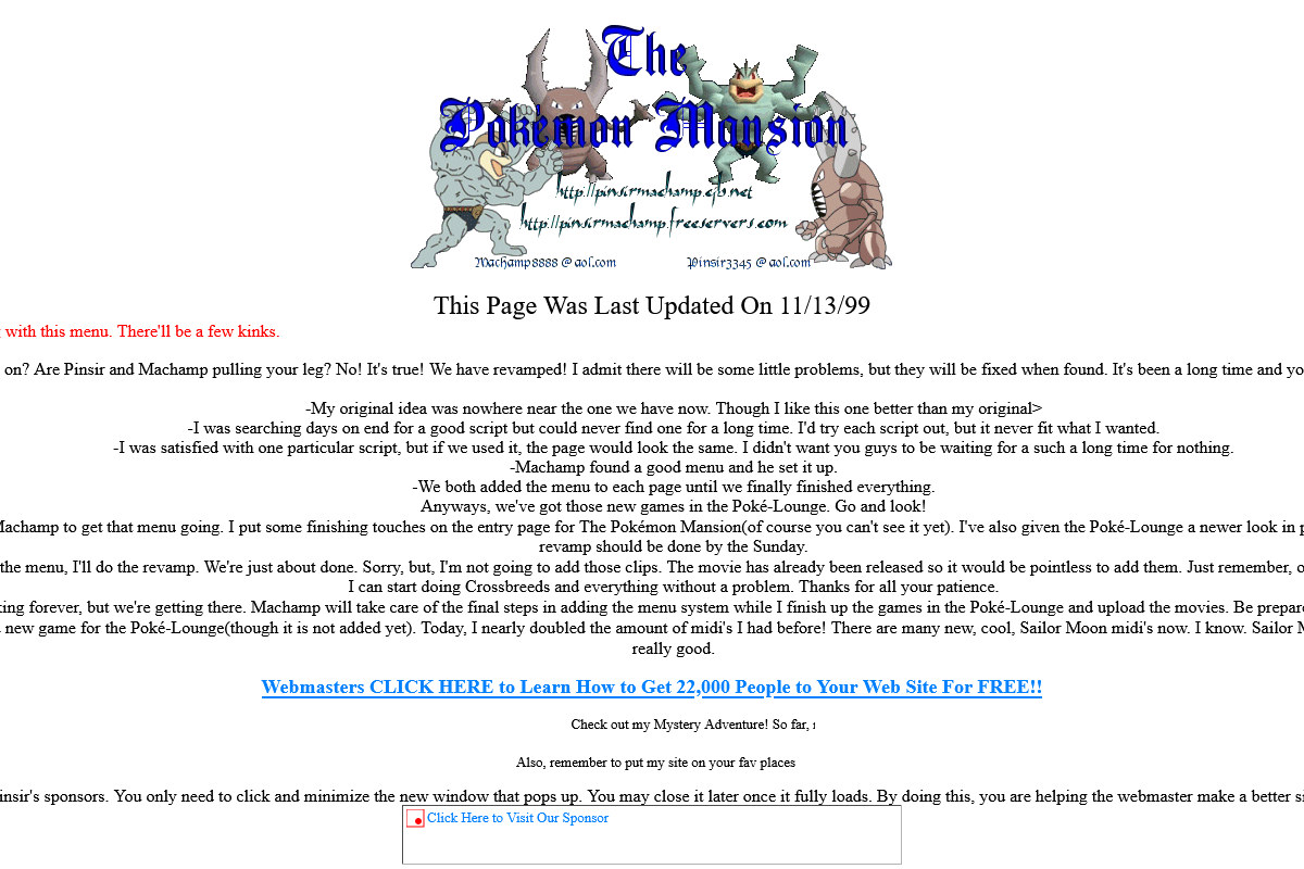 The Pokémon Mansion