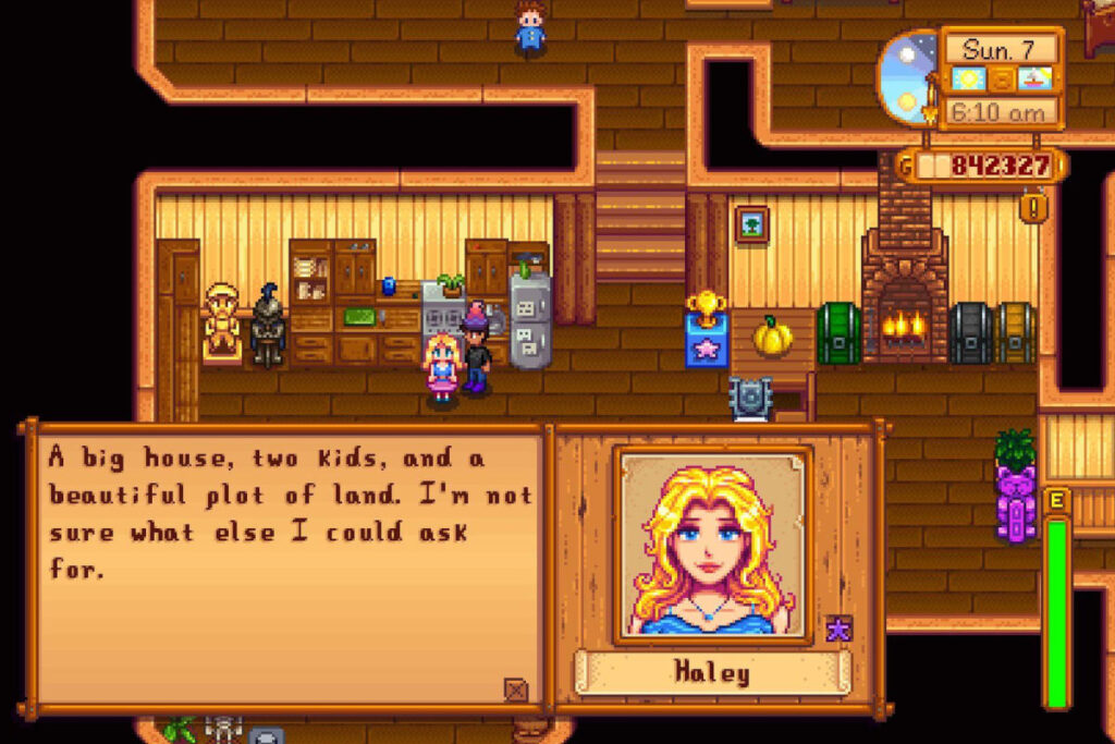 Haley from Stardew Valley