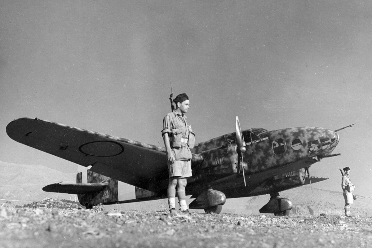  Italian Caproni Ca.309 "Ghibli," twin-engine light general purpose monoplane